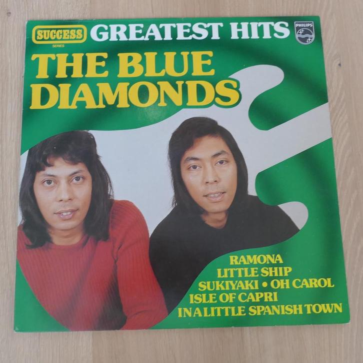 LP The Blue Diamonds ‎– Greatest Hits, Cd's en Dvd's, Vinyl | Pop, Zo goed als nieuw, 12 inch, Ophalen of Verzenden