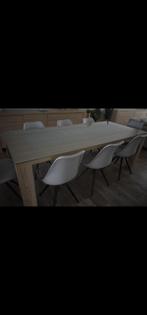 Eettafel, Huis en Inrichting, Ophalen, 200 cm of meer, 50 tot 100 cm, Zo goed als nieuw