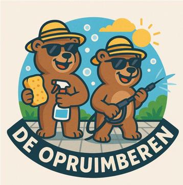 De Opruimberen staan klaar voor jou! beschikbaar voor biedingen