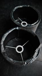 Lampenkappen (2)zwart-25cm-NIEUW-prijs per stuk, Enlèvement ou Envoi, Noir