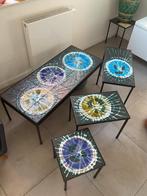 Belarti retro vintage nestingtables, Huis en Inrichting, Tafels | Salontafels, Ophalen, Zo goed als nieuw