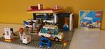 6378 Lego tankstation shell met extra wagen, Ensemble complet, Lego, Utilisé, Enlèvement ou Envoi