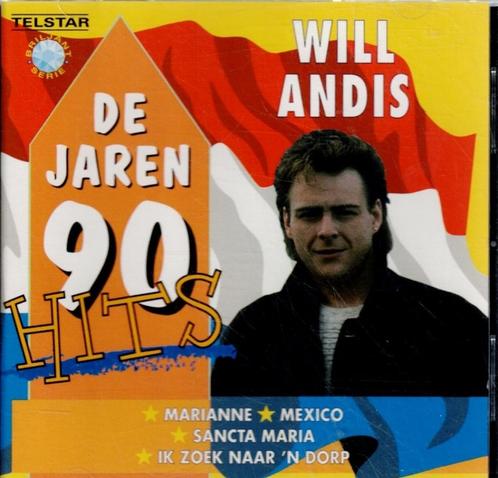 cd   /    Will Andis – De Jaren 90 Hits, Cd's en Dvd's, Cd's | Overige Cd's, Ophalen of Verzenden