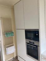 keuken met toestellen, Wit, Dubbelwandige keuken, Ophalen of Verzenden, Zo goed als nieuw