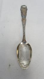 zilveren lepel, vrijmetselarij, Antiek en Kunst, Ophalen, Zilver