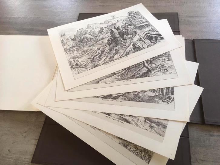 P. Bruegel de Oude Prenten Lebeer L., Antiek en Kunst, Kunst | Etsen en Gravures, Ophalen of Verzenden