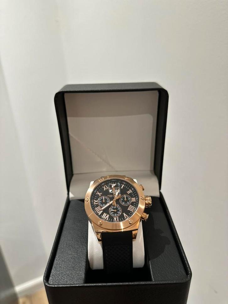 Herzog & Söhne Big Bang Gold, Handtassen en Accessoires, Horloges | Heren, Zo goed als nieuw, Goud, Goud, Ophalen of Verzenden