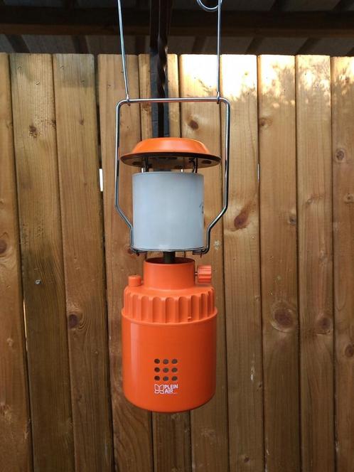 Oranje gaslamp van plein air, Caravans en Kamperen, Kampeeraccessoires, Zo goed als nieuw, Ophalen of Verzenden