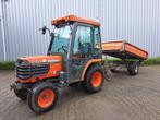 Kubota - B2410 - Met Nimos aanhanger, Zakelijke goederen, Machines en Bouw | Tuin, Park en Bosbouw, Overige typen
