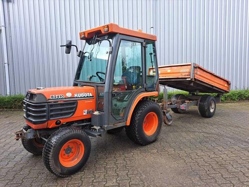 Kubota - B2410 - Met Nimos aanhanger, Zakelijke goederen, Machines en Bouw | Tuin, Park en Bosbouw, Overige typen