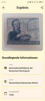 Timbres de l'Empire allemand Kameradschaftsblock der deutsch, Enlèvement ou Envoi