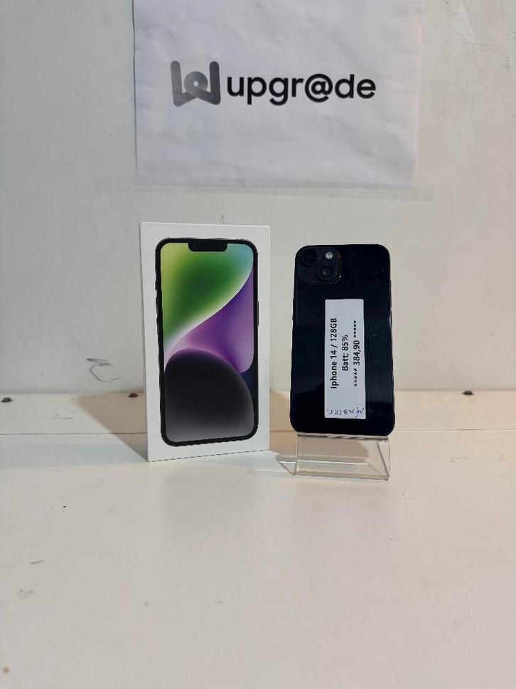 IPhone 14 / 128GB, Télécoms, Téléphonie mobile | Apple iPhone, Comme neuf, 128 GB, Sans abonnement, Sans simlock, iPhone 14, Noir