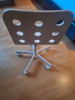2 bureaustoelen IKEA, Huis en Inrichting, Ophalen, Gebruikt, Wit, Bureaustoel