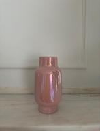Roze vaas parelmoer, Huis en Inrichting, Minder dan 50 cm, Zo goed als nieuw, Ophalen
