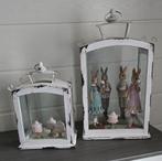 Paasdecoratie : 2  windlichten voor Paasdecoratie, Enlèvement, Neuf