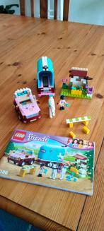 Lego friends =Emma's Paardentrailer - 3186, Ophalen, Zo goed als nieuw, Complete set, Lego
