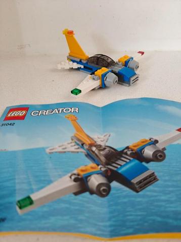 Lego 31042 vliegtuig 3in1, Enlèvement ou Envoi, Utilisé, Ensemble complet, Lego