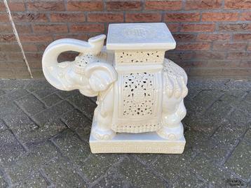 Porselein Olifant Vintage