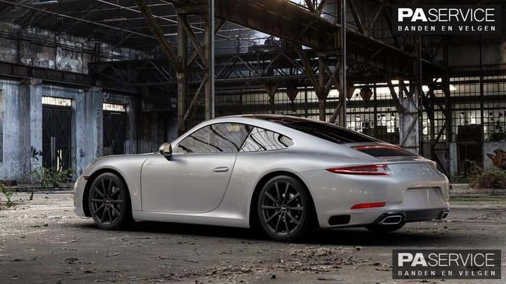 Nieuw 20 inch Matblack Brock Porsche 991 breedset, Auto-onderdelen, Banden en Velgen, Velg(en), 20 inch, Nieuw, Ophalen of Verzenden