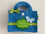 Vilten geschenk tas met muziek NIEUW, Ophalen of Verzenden, Nieuw