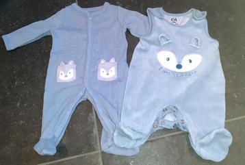 Baby kleding 2 stuks C&A vosje 56 beschikbaar voor biedingen