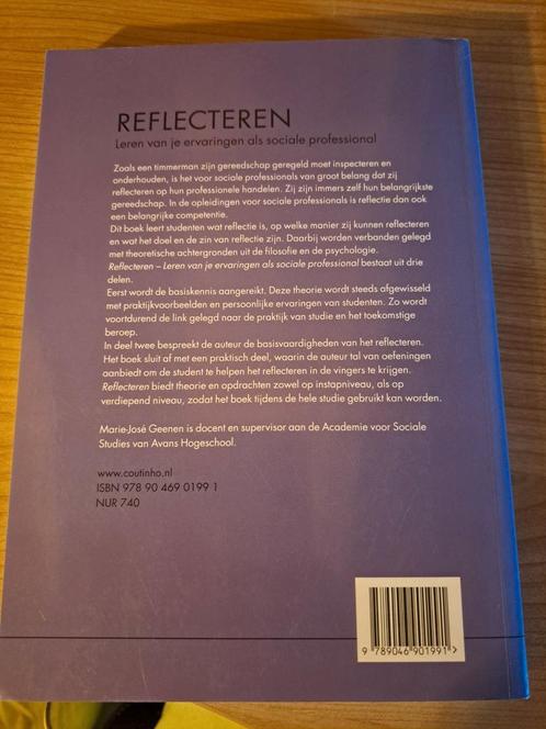 Marie-José Geenen - Reflecteren, Boeken, Politiek en Maatschappij, Zo goed als nieuw, Ophalen