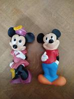 Mickey en Minnie spaarpot, 30 cm hoog, Vintage, Ophalen of Verzenden, Mickey Mouse, Nieuw, Beeldje of Figuurtje