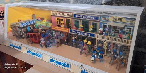 Winkel display vintage playmobil, Kinderen en Baby's, Speelgoed | Playmobil, Zo goed als nieuw, Ophalen