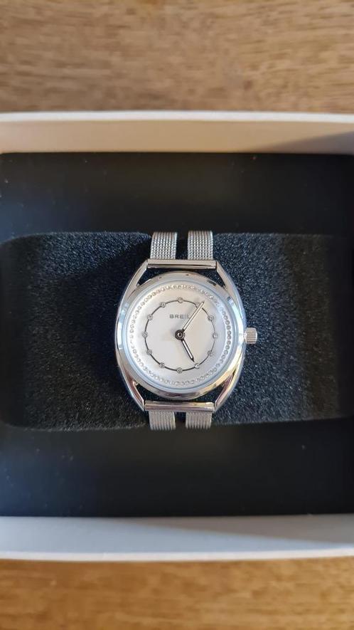 BREIL dameshorloge - 2H LADY 28 MM, Handtassen en Accessoires, Horloges | Dames, Nieuw, Polshorloge, Breil, Staal, Staal, Met strass