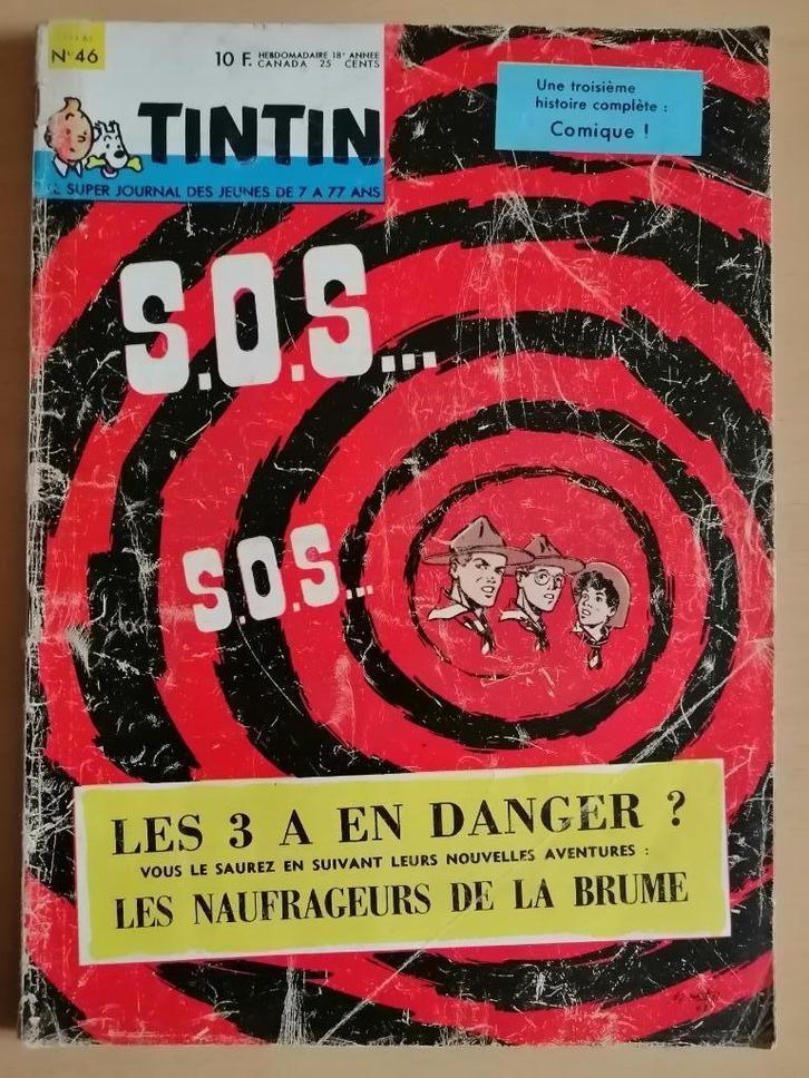 Le journal de Tintin numéro 46 - 12/11/63, Livres, BD, Enlèvement ou Envoi