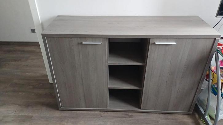 Babybed ombouwen tot 1 persoonsbed + kast/commode, Kinderen en Baby's, Kinderkamer | Commodes en Kasten, Commode, Ophalen