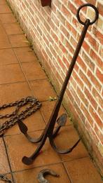 scheepsanker - eventueel met toebehoren, Tuin en Terras, Tuinbeelden, Ophalen, Gebruikt, Metaal