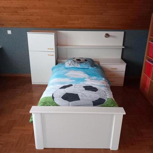 Witte kinderkamer, jeugdkamer, slaapkamer, Kinderen en Baby's, Kinderkamer | Complete kinderkamers, Gebruikt, Ophalen