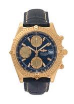 Breitling Chronomat K13352, Handtassen en Accessoires, Horloges | Heren, Ophalen, Breitling, Zo goed als nieuw, Goud