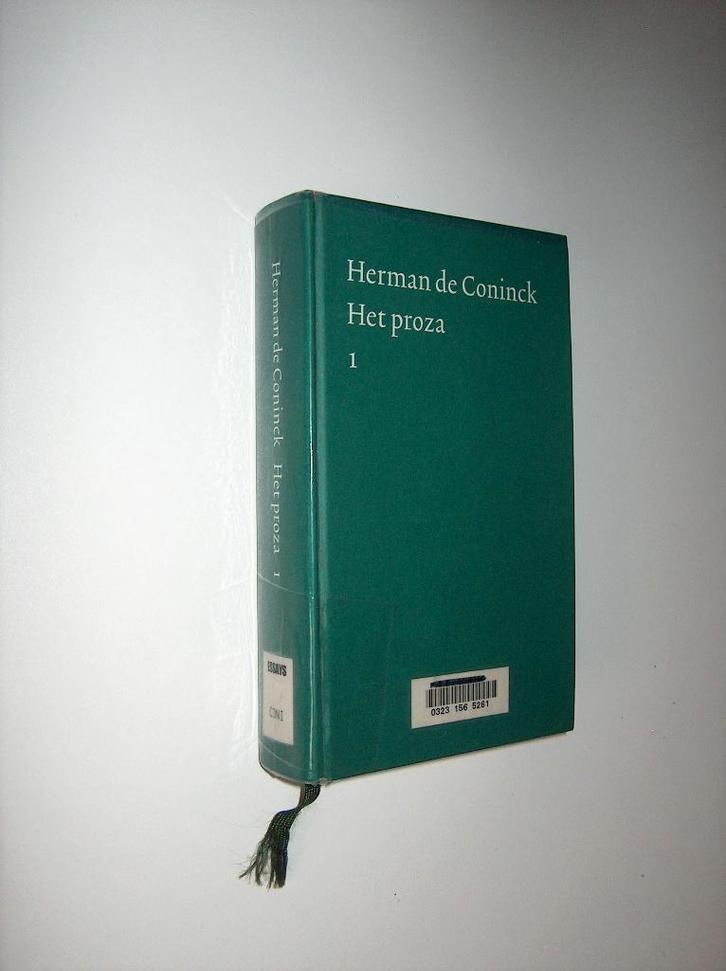 Herman de Coninck - Het proza 1, Boeken, Literatuur, Gelezen, België, Ophalen of Verzenden