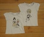2 T-shirts C&A, maat 110, Kinderen en Baby's, Kinderkleding | Maat 110, C&A, Meisje, Ophalen of Verzenden, Zo goed als nieuw