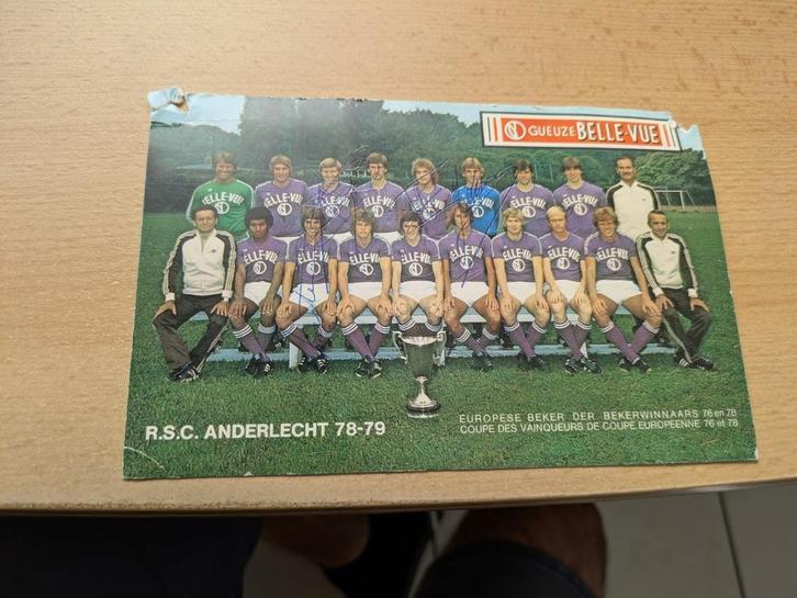 Postkaarten RSCA 78-79, Boeken, Prentenboeken en Plaatjesalbums, Gelezen, Prentenboek, Ophalen