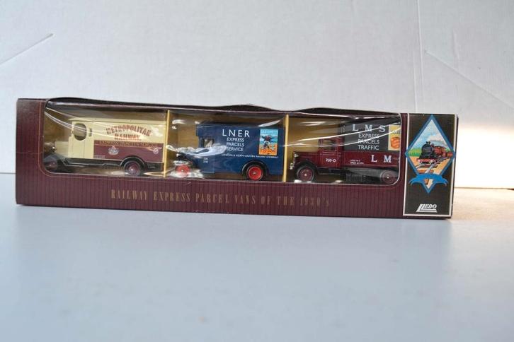 Lledo retro trucks engelse spoorwegen, Antiek en Kunst, Antiek | Speelgoed, Verzenden