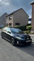 VW GOLF 7.5 GTD 2.0 TDI (184pk) DSG 2017 FULL OPTION, Auto's, Volkswagen, Zwart, Leder, 5 deurs, Adaptive Cruise Control