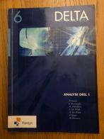 DELTA 6 ANALYSE DEEL 1 (6U), ASO, Gelezen, Ophalen of Verzenden, Wiskunde A