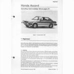 Honda Civic Vraagbaak losbladig 1978-1982 #1 Nederlands, Boeken, Auto's | Boeken, Gelezen, Honda, Ophalen of Verzenden
