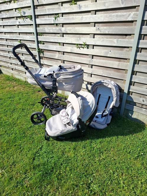 JANÉ 5-in-1 kinderwagen, Kinderen en Baby's, Kinderwagens en Combinaties, Zo goed als nieuw, Combiwagen, Overige merken, Met autostoeltje