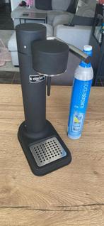 Bruiswatermachine + gasfles, Elektronische apparatuur, Bruiswatermachines, Ophalen, Zo goed als nieuw