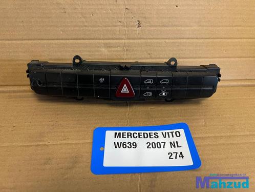 MERCEDES VITO W639 alarm deurvergrendeling schakelaar 2003-2, Auto-onderdelen, Dashboard en Schakelaars, Mercedes-Benz, Gebruikt
