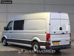 Volkswagen Crafter 177pk Dubbel Cabine Automaat L4H3 Trekhaa, Auto's, Bestelwagens en Lichte vracht, Automaat, Stof, Gebruikt