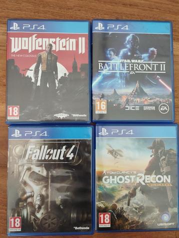 PS4 games disponible aux enchères