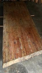Massieve blok hout., 250 tot 300 cm, Gebruikt, Ophalen of Verzenden, 50 mm of meer