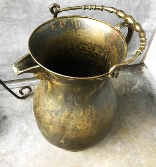 Bronzen Kan water Bier Wijn Melk Koffie H 60😍🥛☕🍺🥳😎👌, Antiek en Kunst, Antiek | Brons en Koper, Brons, Ophalen of Verzenden