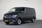 Volkswagen Transporter 2.0 TDI L1 H1 150pk Airco Navigatie, Auto's, Bestelwagens en Lichte vracht, Zwart, 159 g/km, Te koop, Parkeersensor