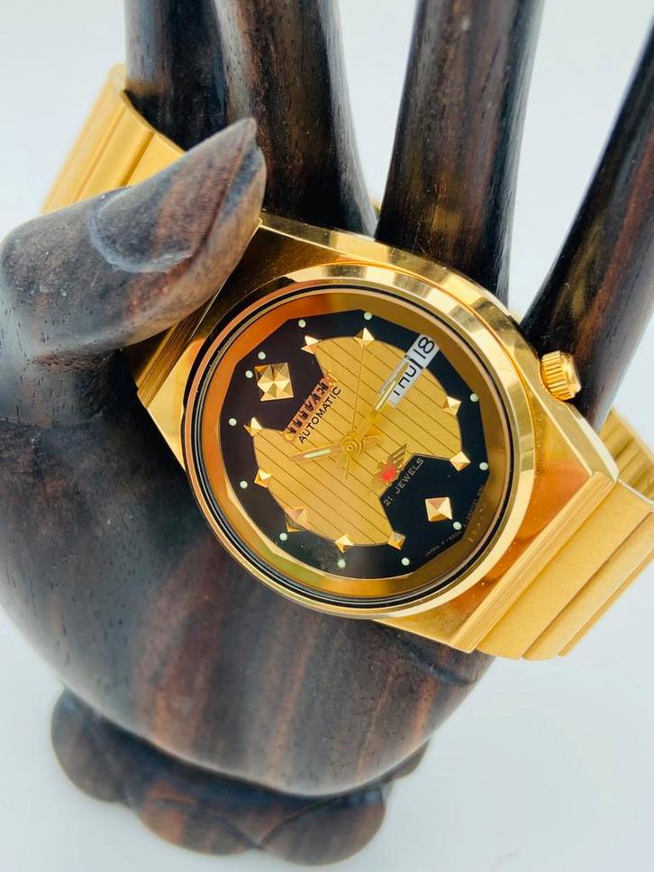 Citizen Automatic Eagle 7 (NOS/70's), Bijoux, Sacs & Beauté, Montres | Anciennes | Antiquités, Montre-bracelet, Citizen, Acier